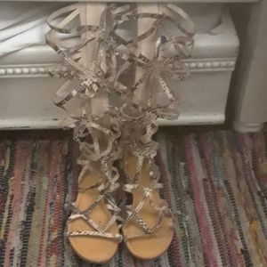 Fergalicious Spartan boots zip up size 7